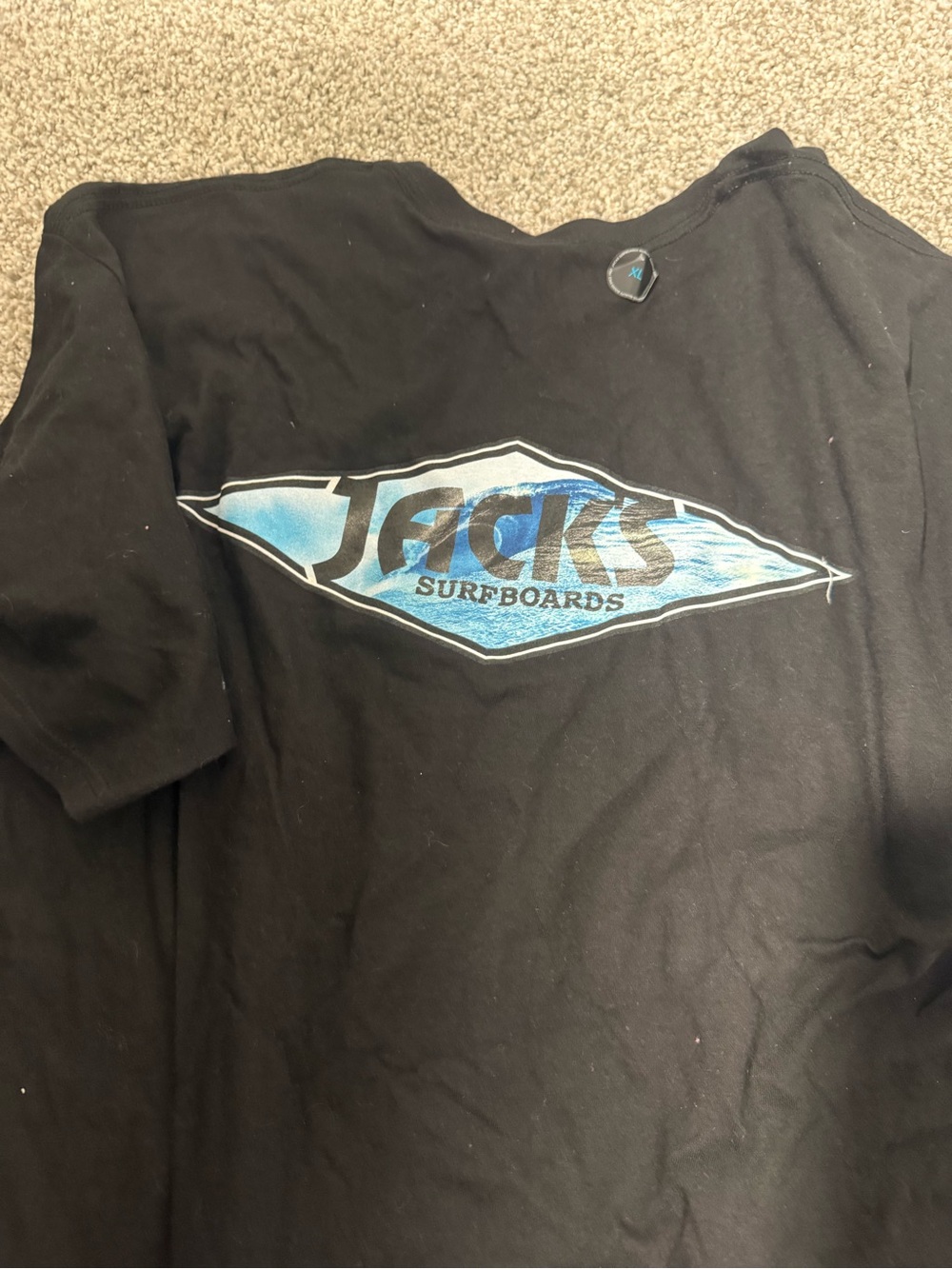 Jacks Black Men's Short Sleeve Logo Tee
